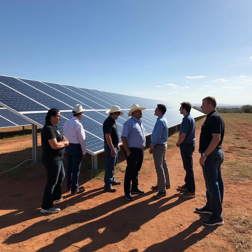 Inauguración de proyecto agroindustrial