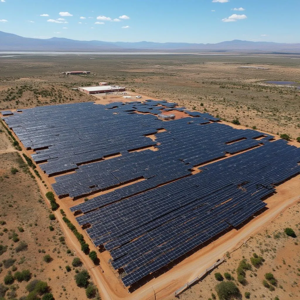 Proyecto agrícola en la Pampa argentina